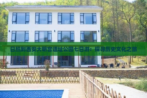 日照到西安大明宫遗址公园七日游：探寻历史文化之旅