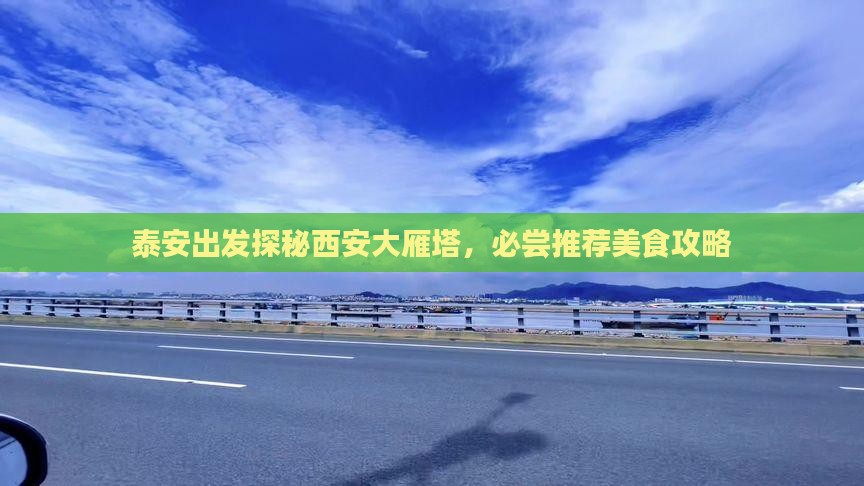 泰安出发探秘西安大雁塔，必尝推荐美食攻略