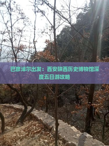 巴彦淖尔出发：西安陕西历史博物馆深度五日游攻略