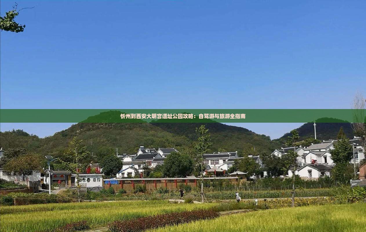 忻州到西安大明宫遗址公园攻略：自驾游与旅游全指南