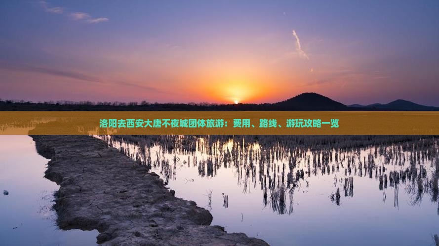 洛阳去西安大唐不夜城团体旅游：费用、路线、游玩攻略一览