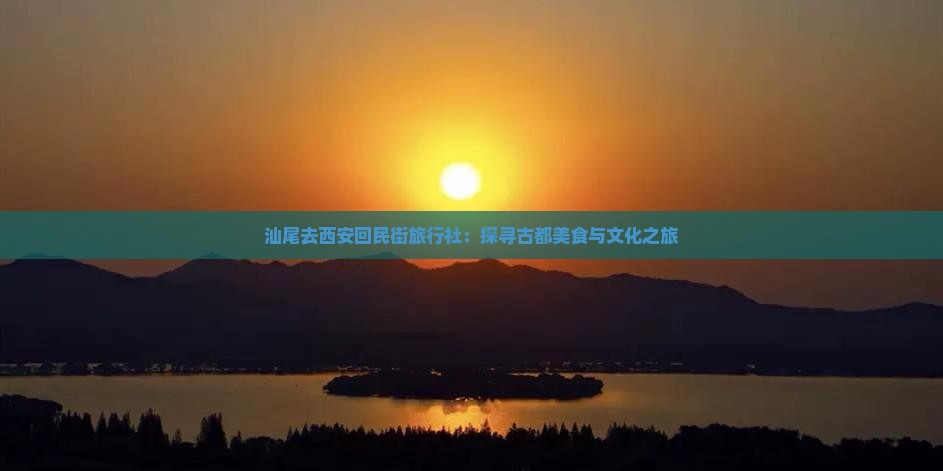 汕尾去西安回民街旅行社：探寻古都美食与文化之旅