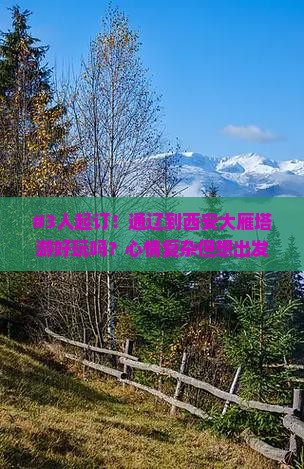 通辽去西安大雁塔团体旅游