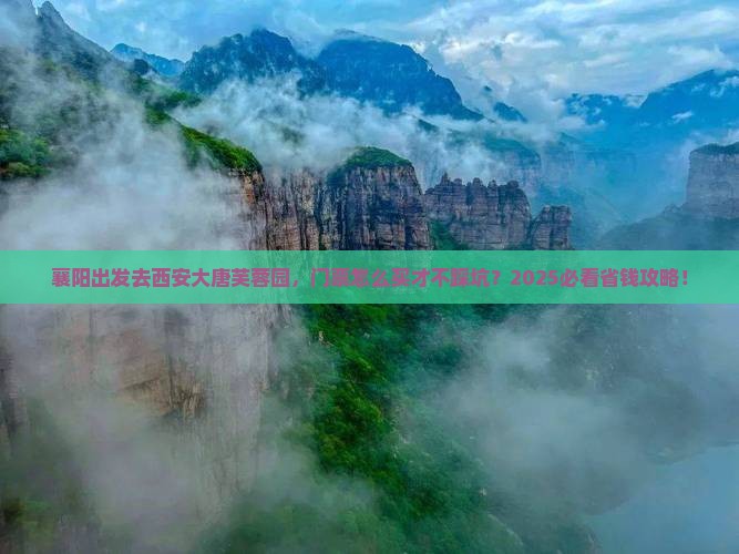 襄阳到西安大唐芙蓉园门票