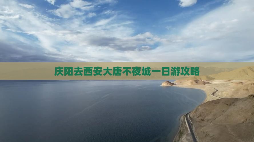 庆阳去西安大唐不夜城一日游