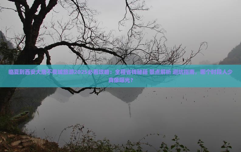 临夏到西安大唐不夜城旅游