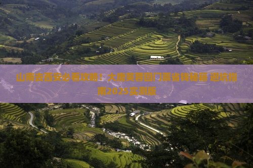 山南去西安大唐芙蓉园门票