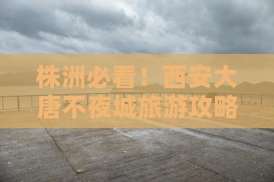 株洲去西安大唐不夜城景点