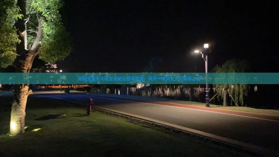咸阳至西安大明宫遗址公园深度游：两天一夜历史文化探索之旅