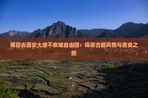 莆田去西安大唐不夜城自由团：探索古都风情与美食之旅