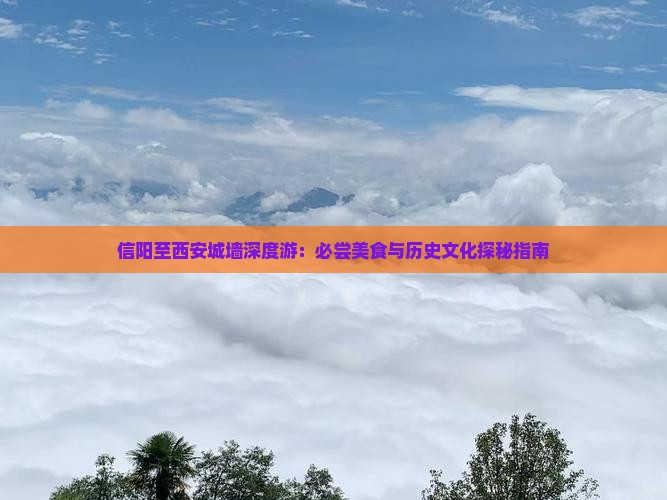 信阳至西安城墙深度游：必尝美食与历史文化探秘指南