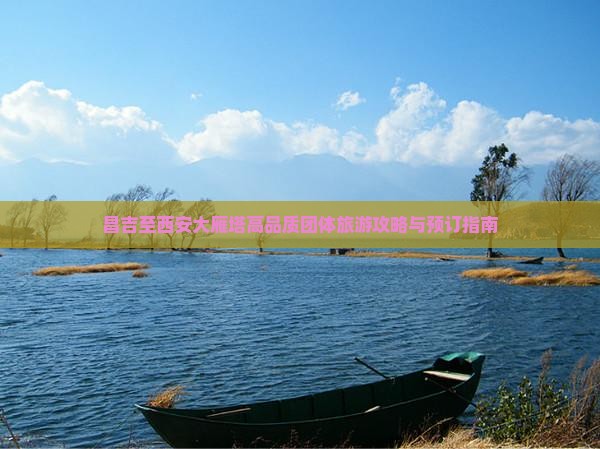 昌吉至西安大雁塔高品质团体旅游攻略与预订指南