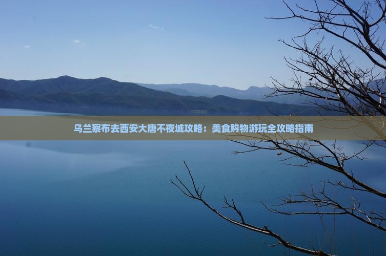 乌兰察布去西安大唐不夜城攻略：美食购物游玩全攻略指南