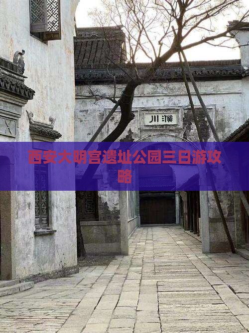 西安大明宫遗址公园三日游攻略