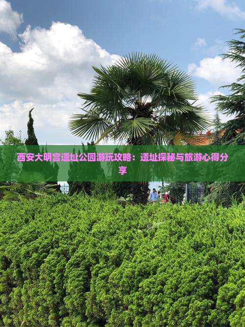 西安大明宫遗址公园游玩攻略：遗址探秘与旅游心得分享