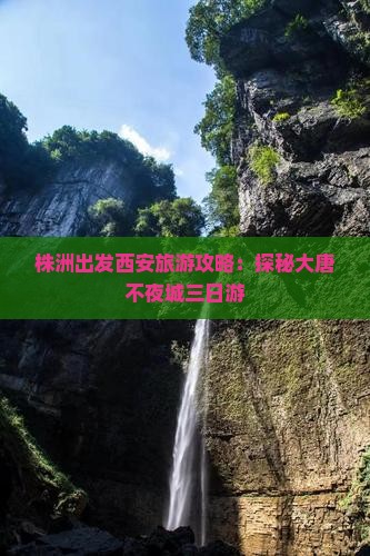 株洲出发西安旅游攻略：探秘大唐不夜城三日游