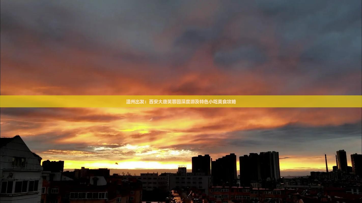 温州出发：西安大唐芙蓉园深度游及特色小吃美食攻略