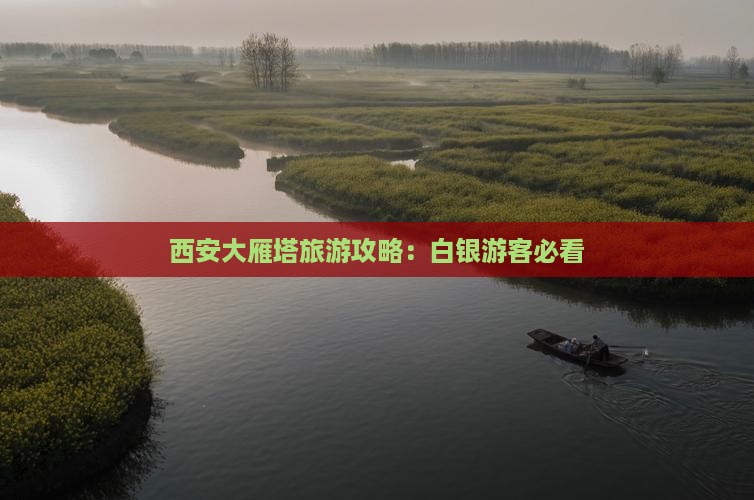 西安大雁塔旅游攻略：白银游客必看