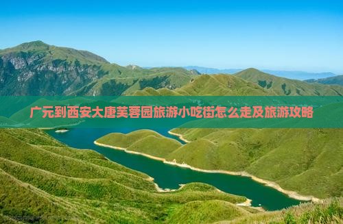 广元到西安大唐芙蓉园旅游小吃