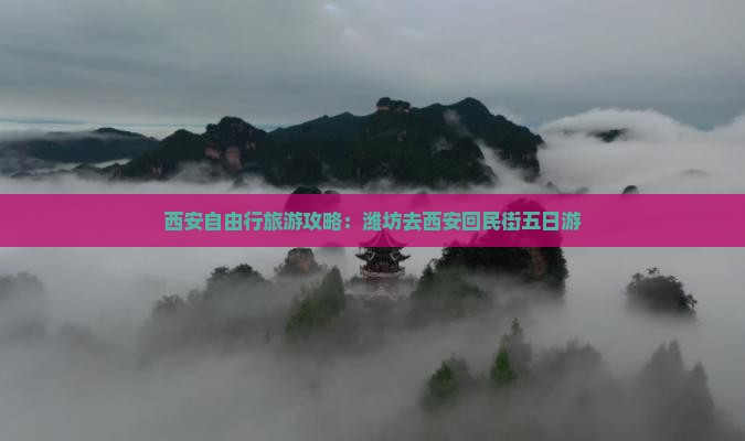 潍坊去西安回民街五日游 潍坊去西安回民街五日游