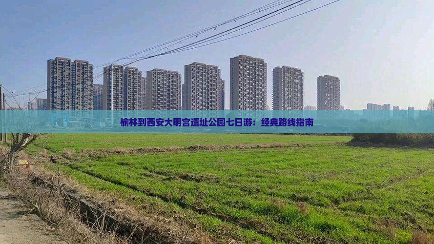 榆林到西安大明宫遗址公园七日游：经典路线指南