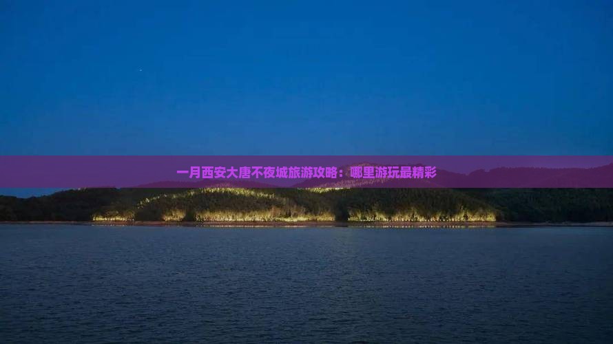 一月西安大唐不夜城旅游攻略：哪里游玩最精彩