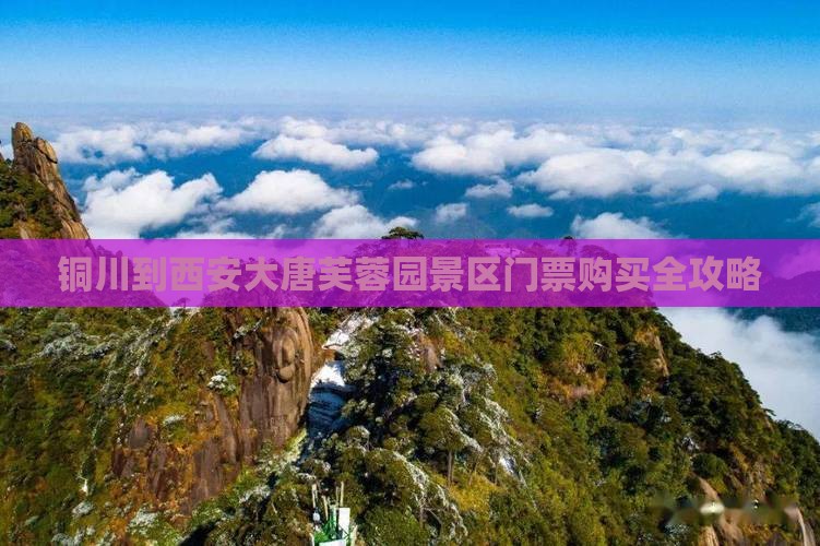 铜川到西安大唐芙蓉园景区门票购买全攻略
