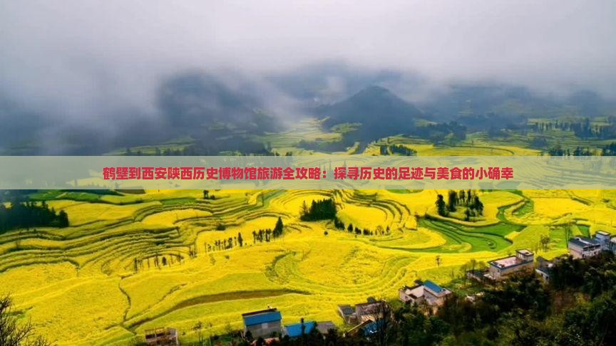 鹤壁到西安陕西历史博物馆旅游全攻略：探寻历史的足迹与美食的小确幸