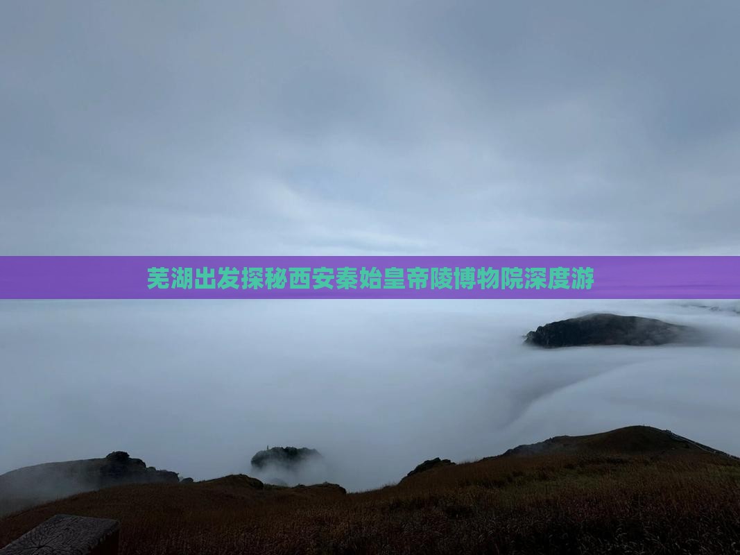 芜湖出发探秘西安秦始皇帝陵博物院深度游