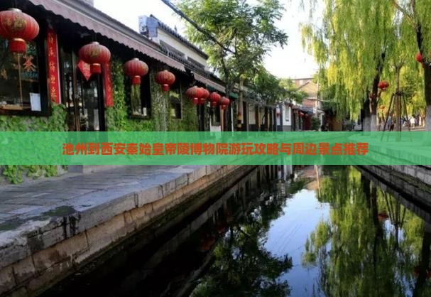 池州到西安秦始皇帝陵博物院游玩攻略与周边景点推荐