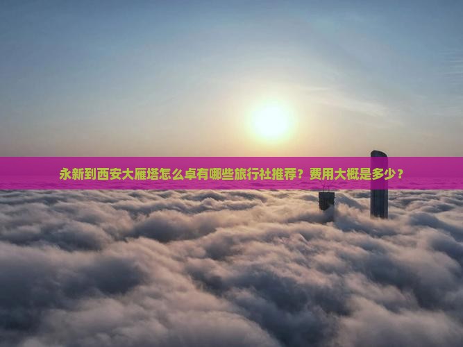 永新到西安大雁塔怎么卓有哪些旅行社推荐？费用大概是多少？