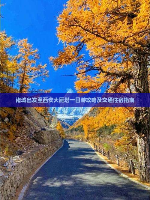 诸城出发至西安大雁塔一日游攻略及交通住宿指南