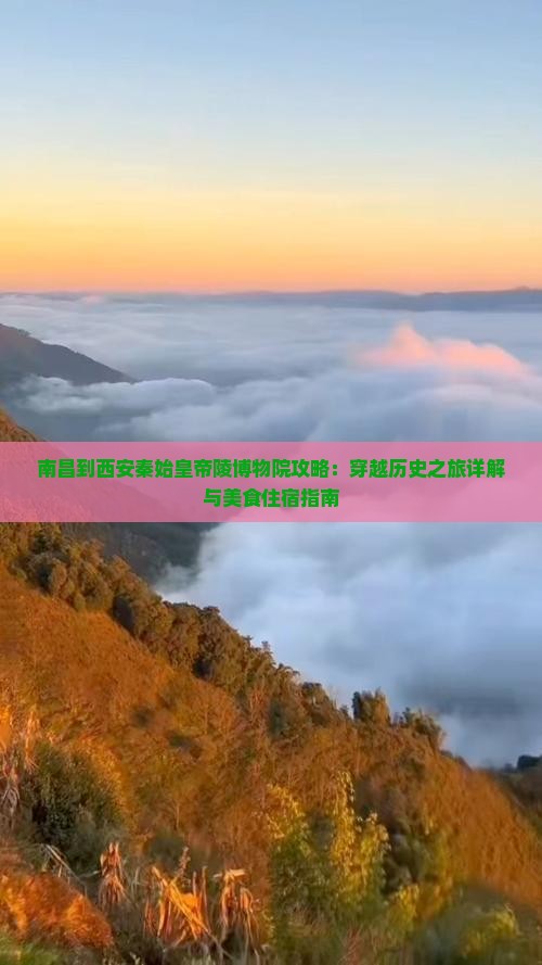 南昌到西安秦始皇帝陵博物院攻略：穿越历史之旅详解与美食住宿指南