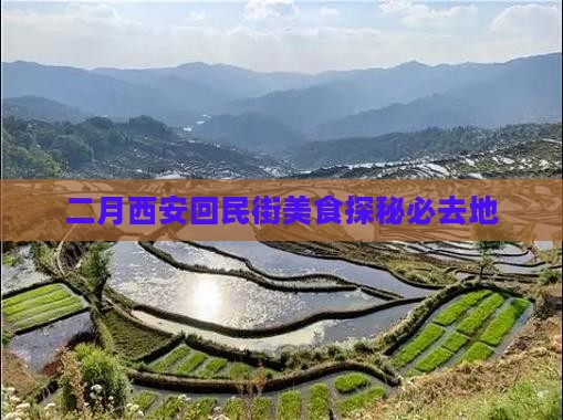 二月西安回民街美食探秘必去地