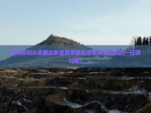 如何规划从成都出发至西安秦始皇帝陵博物院的一日游行程？