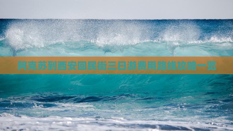 阿克苏到西安回民街三日游费用路线攻略一览