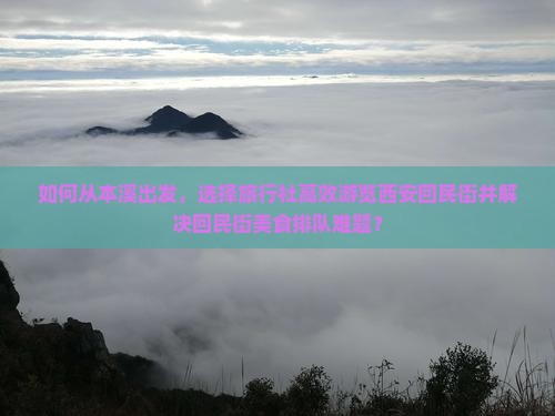 如何从本溪出发，选择旅行社高效游览西安回民街并解决回民街美食排队难题？