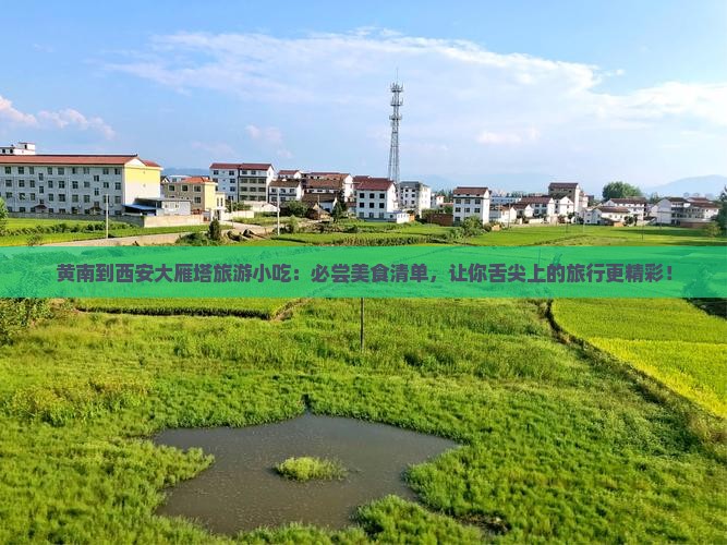 黄南到西安大雁塔旅游小吃