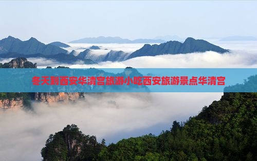 冬天到西安华清宫旅游小吃