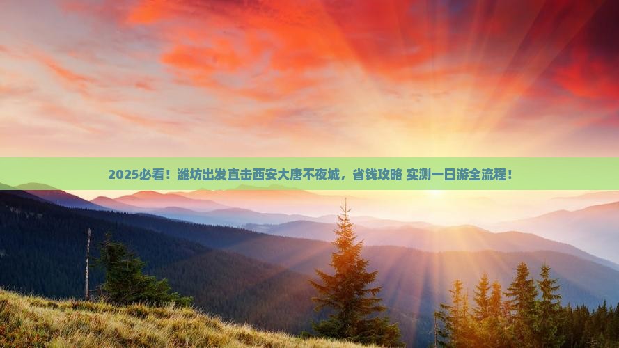 潍坊去西安大唐不夜城一日游