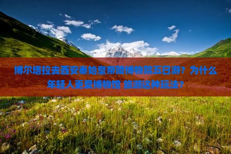博尔塔拉去西安秦始皇帝陵博物院五日游？为什么年轻人更爱博物馆+旅游这种玩法？