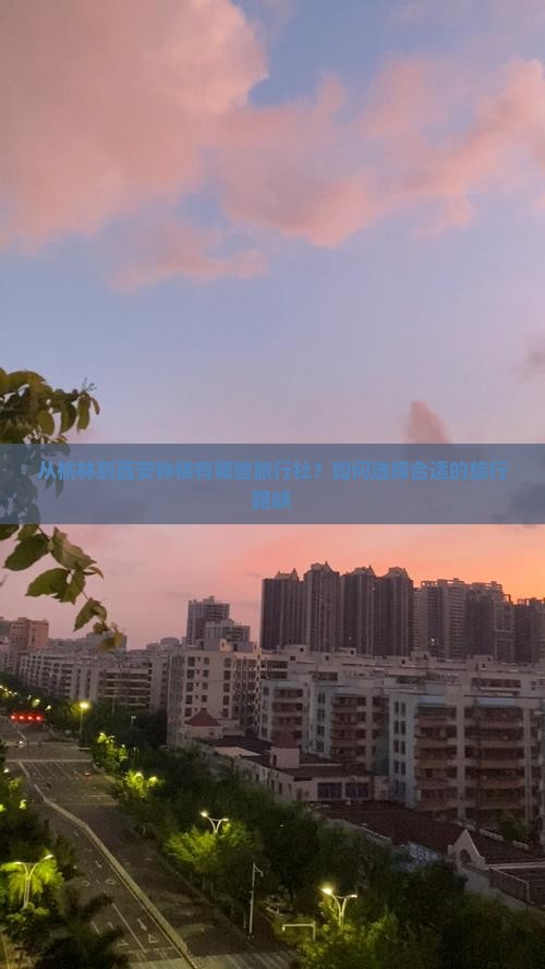 从榆林到西安钟楼有哪些旅行社？如何选择合适的旅行路峡