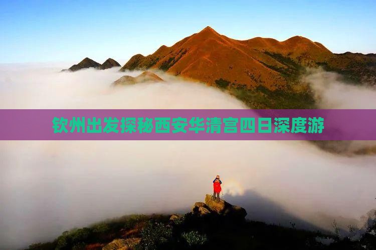 钦州出发探秘西安华清宫四日深度游