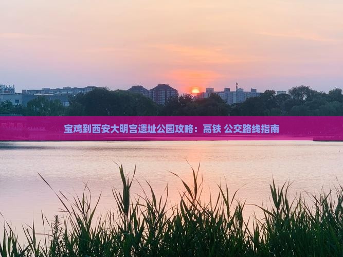 宝鸡到西安大明宫遗址公园攻略：高铁+公交路线指南