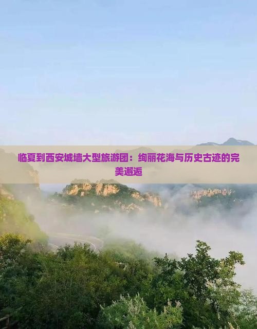 临夏到西安城墙大型旅游团：绚丽花海与历史古迹的完美邂逅