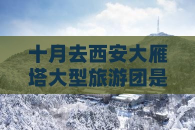 十月去西安大雁塔大型旅游团是否合适