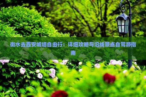 衡水去西安城墙自由行：详细攻略与沿线景点自驾游指南