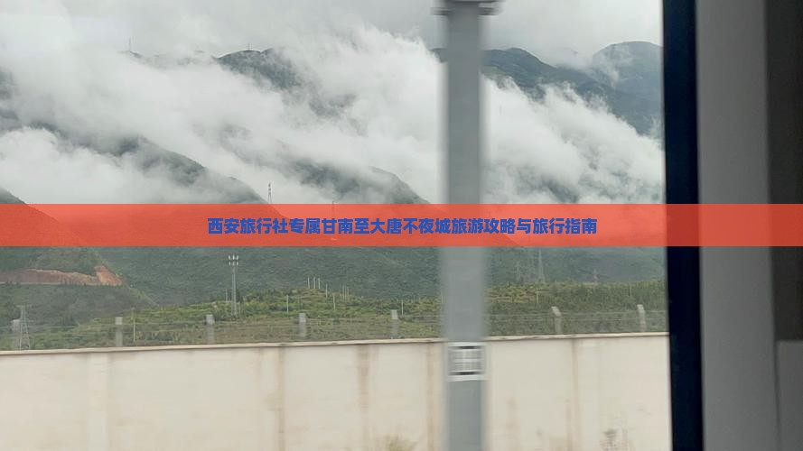 西安旅行社专属甘南至大唐不夜城旅游攻略与旅行指南