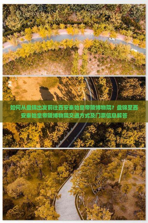 如何从盘锦出发前往西安秦始皇帝陵博物院？盘锦至西安秦始皇帝陵博物院交通方式及门票信息解答