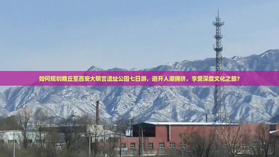 如何规划商丘至西安大明宫遗址公园七日游，避开人潮拥挤，享受深度文化之旅？